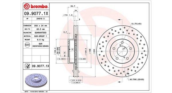 MAGNETI MARELLI Jarrulevy 360406045502